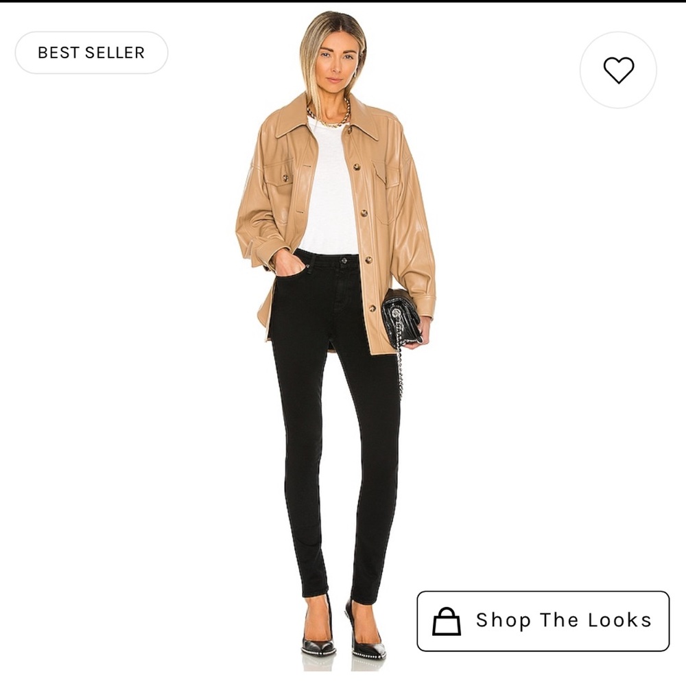 The High Waist Skinny in Slim Illusion Luxe Black